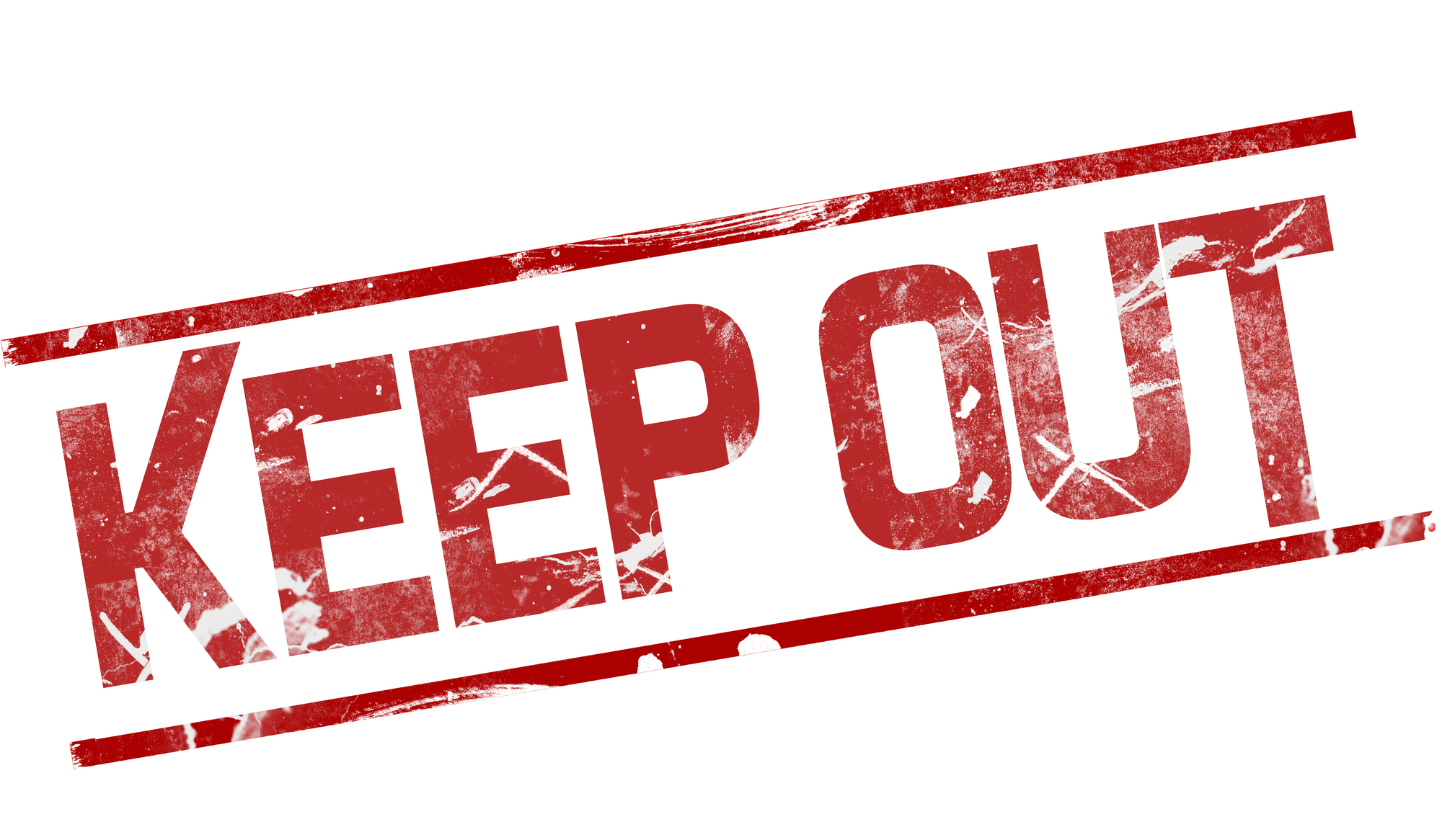 KEEP OUTグラフィック